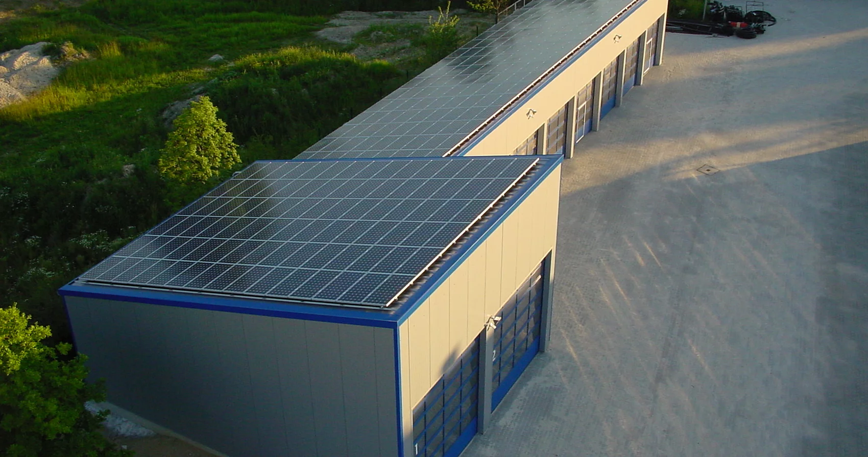 PV-Anlage Lagerhalle Stadtwerke